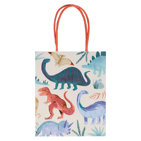 Dinosaur kingdom party bags