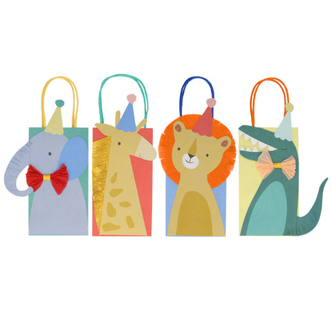 Animal parade party bags